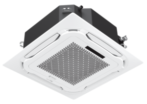 Инверторная сплит-система кассетного типа серии COMPETENZA DC EU Inverter 12HNI/CO-4C/pan 8D1/CO-E